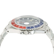 Rolex GMT Pepsi Black Dial Stainless Steel 40mm Automatic Men’s Watch 1675