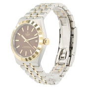 Tudor Royal Brown Dial Gold and Steel 36mm Automatic Mens Watch 2836C1A3