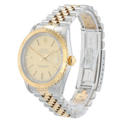 Rolex Datejust Gold & Steel Champagne Dial 36mm Automatic Men’s Watch 16233