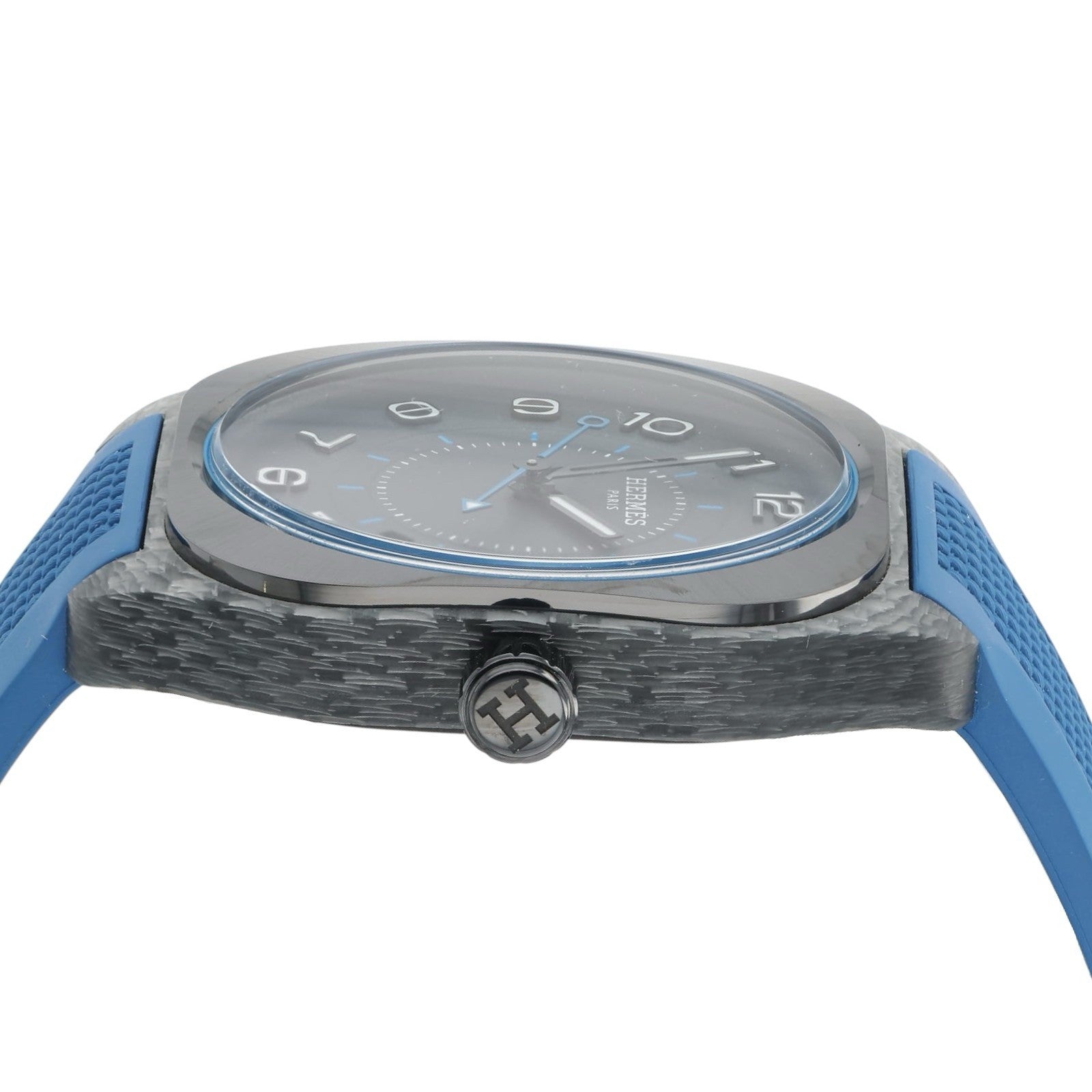 Hermes H08 Carbon & Titanium Gray Dial 42mm Automatic Movement Men’s Watch