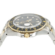 Rolex GMT Master II Black Dial Gold & Steel Black Dial 40mm Automatic Mens 16753