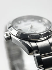 Omega Seamaster Aqua Terra 29mm Automatic Movement Watch Diamond Markers & Bezel