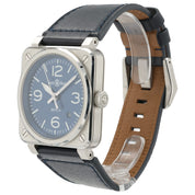 Bell & Ross BR03A Blue Dial Stainless Steel 42mm Automatic Mens BR03A-BLU-ST/SCA