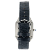 Cartier Santos Small Model Silver Roman Dial Women's Quartz Watch WSSA0086