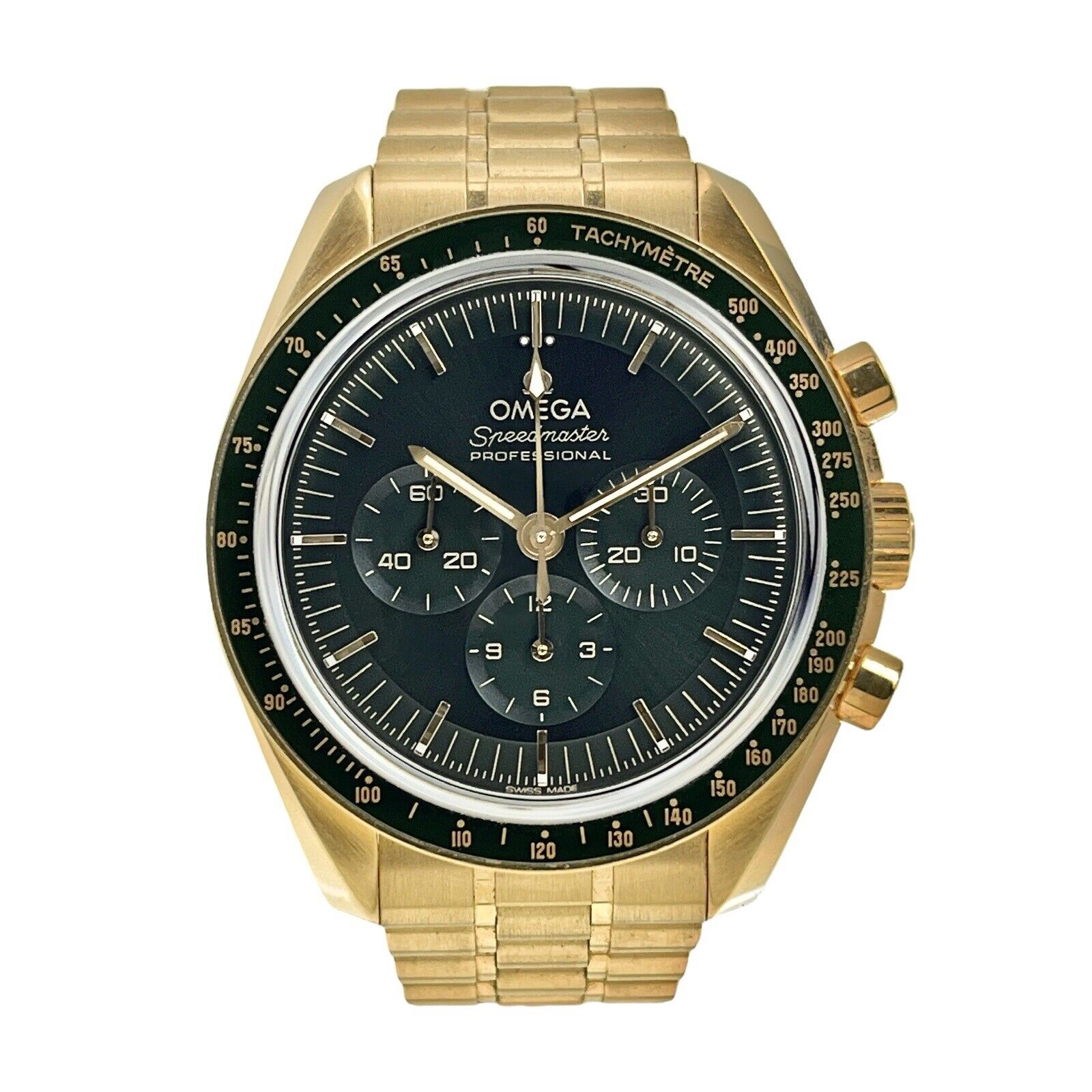 Omega Speedmaster Professional Moonwatch Moonshine 18k Gold 42mm Automatic