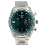 Tag Heuer Carrera Green Dial Stainless Steel 39mm Automatic Men’s Watch CBS2211