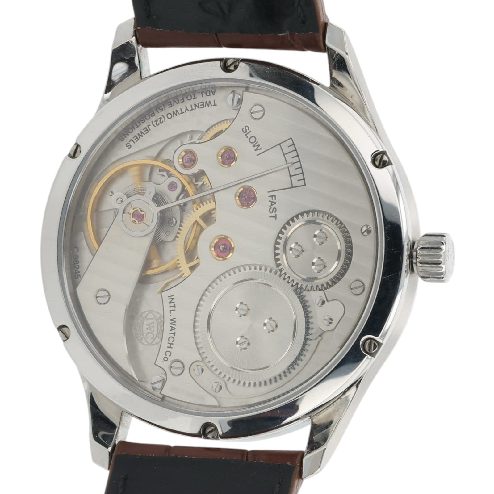IWC Portuguieser Silver Dial Stainless Steel 43mm Automatic Men’s Watch IW544401