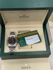2019 Rolex Explorer Steel 39mm Lume Dial MK2 Automatic Men’s Watch 214270