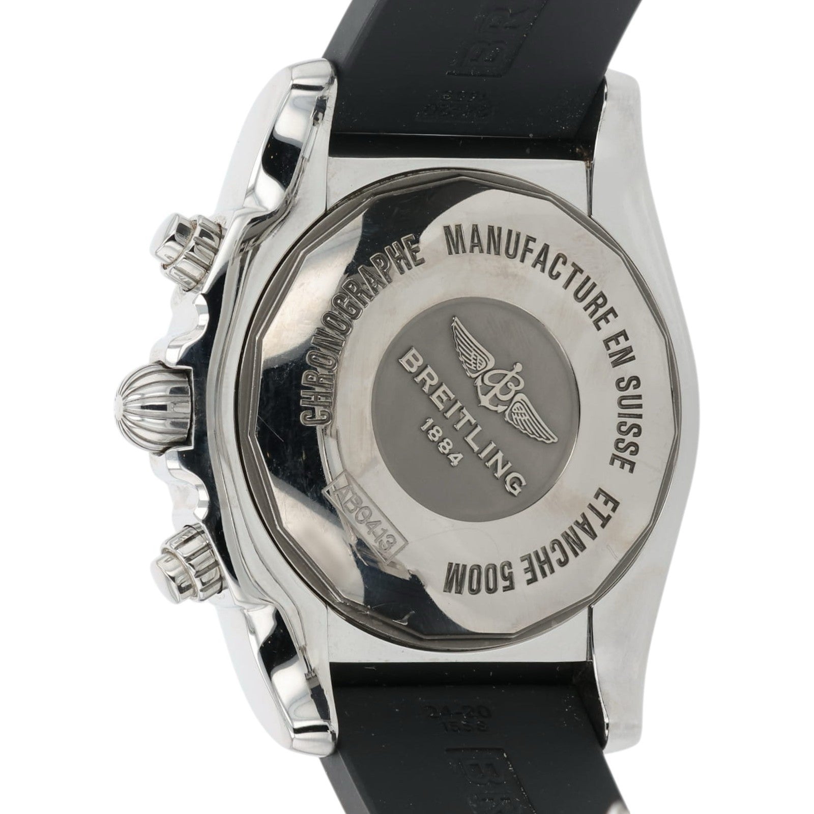 Breitling Chronomat Black Dial Stainless Steel 47mm Automatic Men’s Watch AB0413
