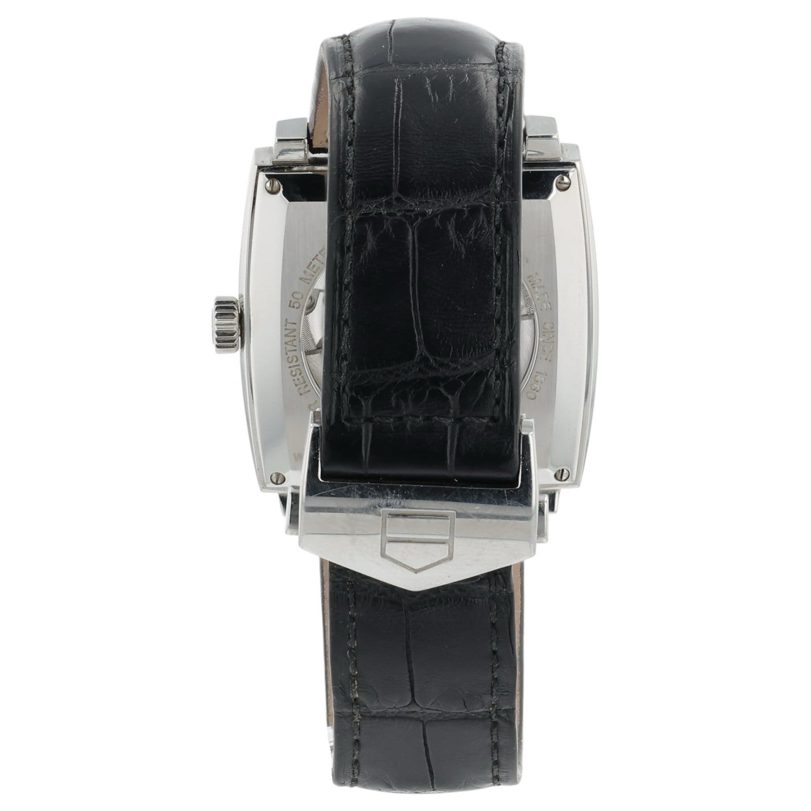 Tag Heuer Monaco Black Dial Stainless Steel 37mm Automatic Men’s Watch WW2110