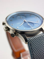 IWC Portuguese 18k White Gold Blue Dial 41mm Automatic Men’s Watch IW371626