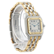 Cartier Panthere 3 Row Silver Dial Gold & Steel 22mm Quartz Women’s 84083244