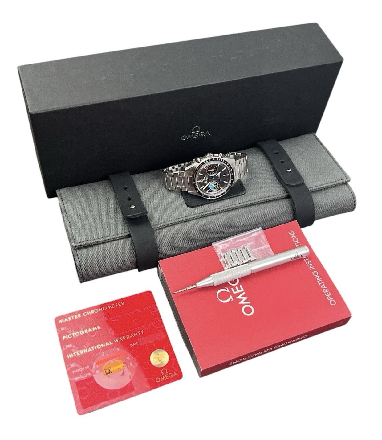 Omega Speedmaster Pilot Black Dial Stainless Steel 40.8mm Mens 332.10.41.51.01.0