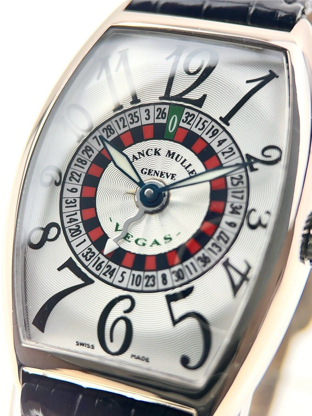 Franck Muller Vegas 18k White Gold Automatic Men’s Watch 5850VEGAS