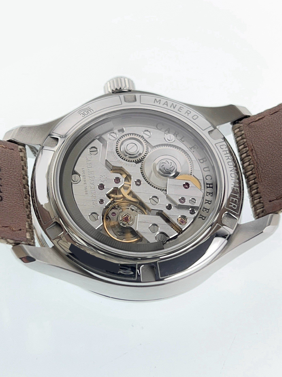 Carl F Bucherer Manero Stainless Steel Blue Dial 41.6mm Automatic Mens 10926.8