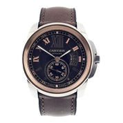 Cartier Calibre De Cartier Gold & Steel Brown Dial 42mm Automatic Men’s W7100051
