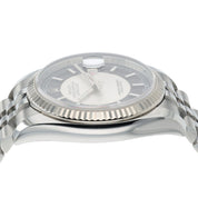 Rolex Datejust Tuxedo Dial Steel 36mm Automatic Men's Watch 116234 - Full Set