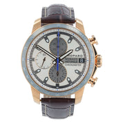 Chopard Grand Prix De Monaco 18k Rose Gold Silver Dial 44mm Auto 161294-5001