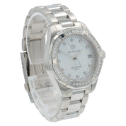 Tag Heuer Aquaracer Lady Steel Mother Of Pearl Dial Quartz Womens Watch WBD1315