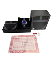 TUDOR Prince Date Chrono Time 79280 Chronograph Automatic Men's Watch Blue Dial