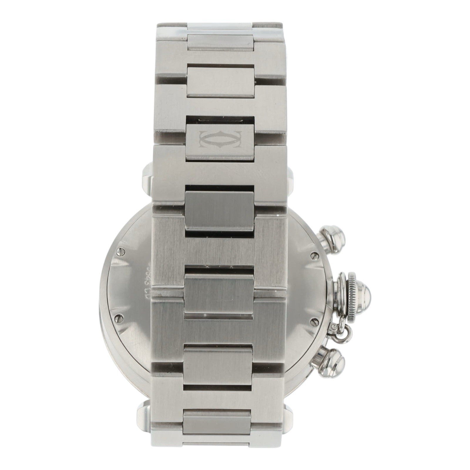 Cartier Pasha Stainless Steel White Dial 36mm Automatic Movement Mens W31039M7