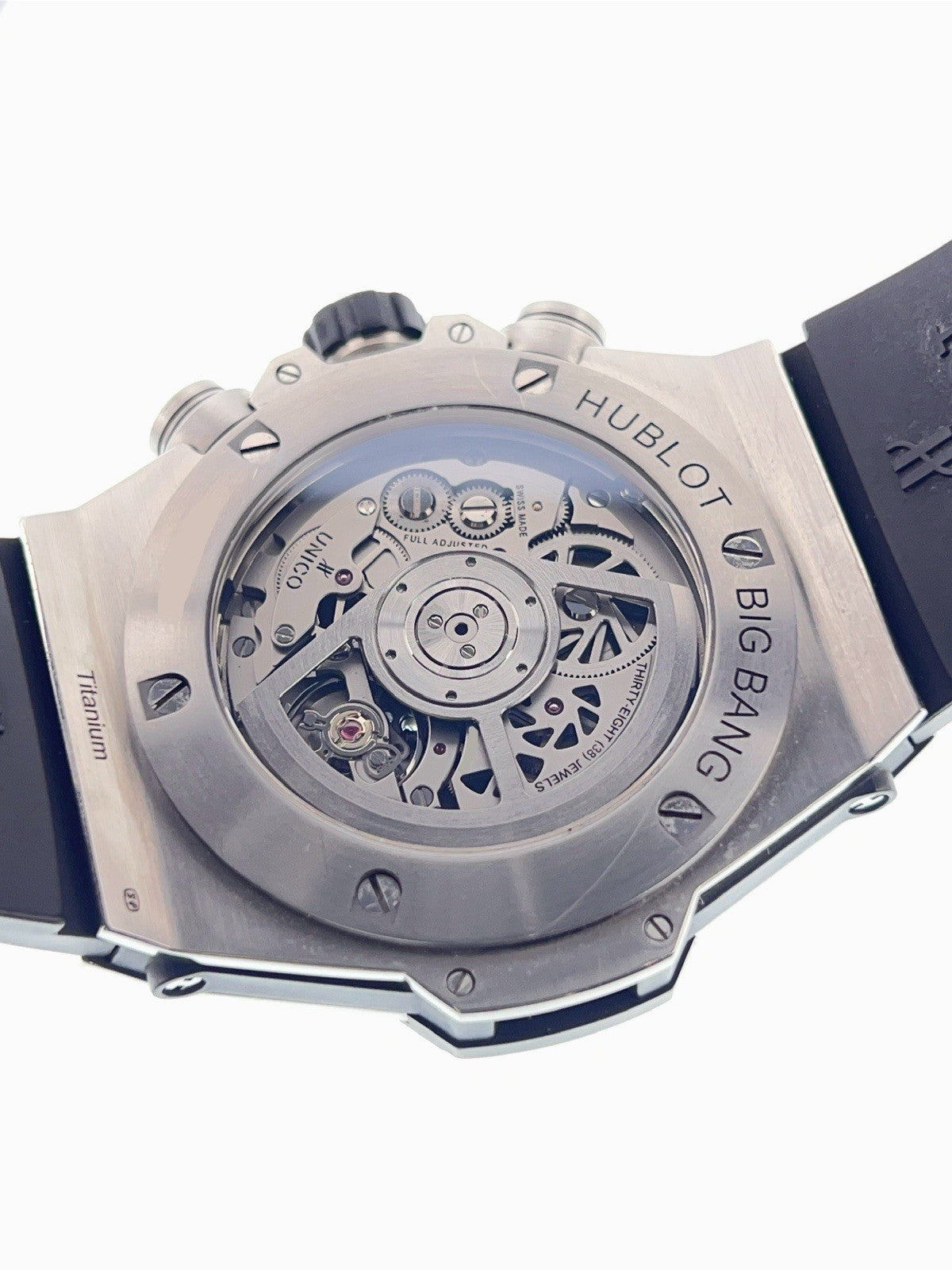 Hublot Big Bang Unico Titanium Skeleton Dial 45mm Automatic Mens 411.NX.1170.RX