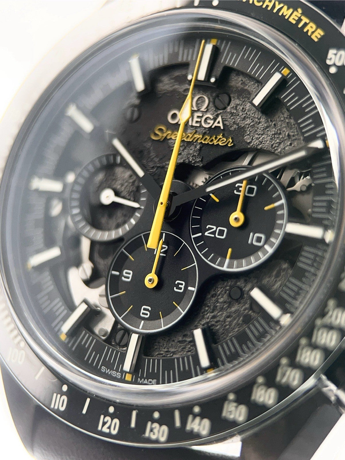 Omega Speedmaster Apollo Black Dial Manual Wind Men's Watch 311.92.44.30.01.001