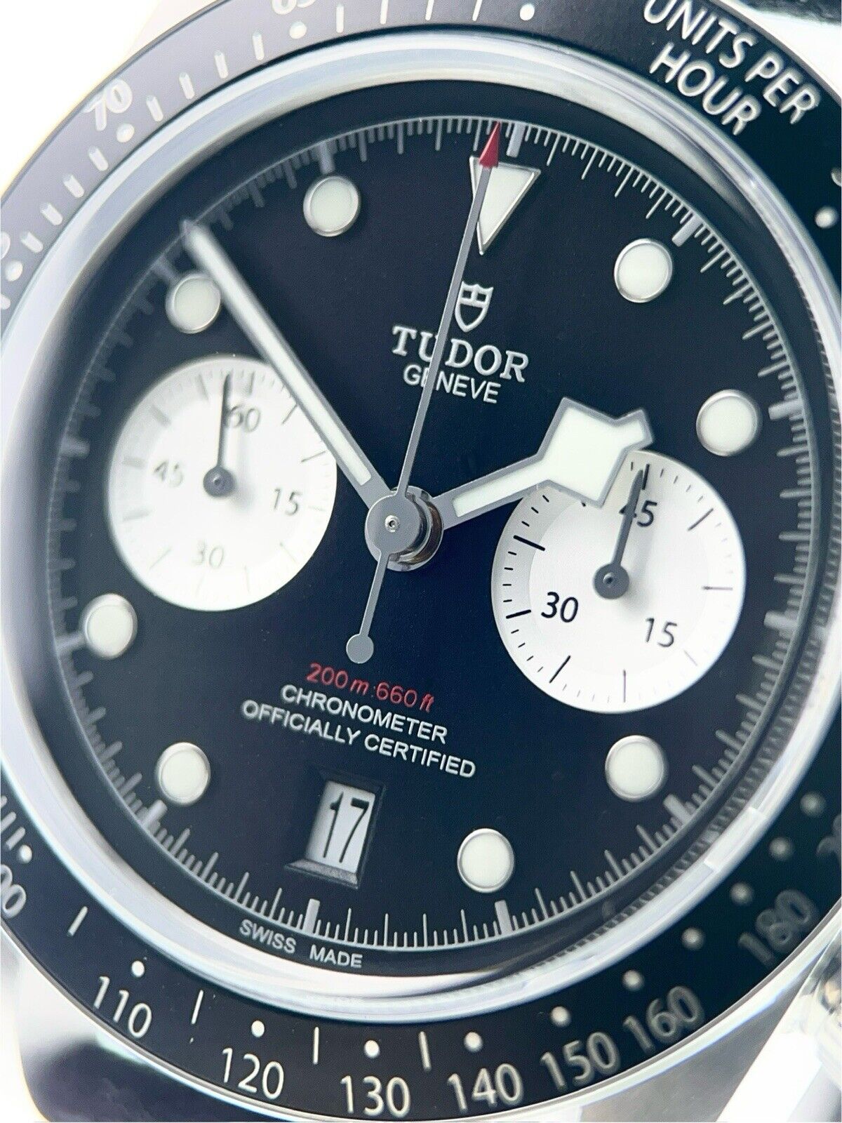 Tudor Black Bay Chronograph Steel Black Dial 41mm Automatic Men’s Watch 79360N