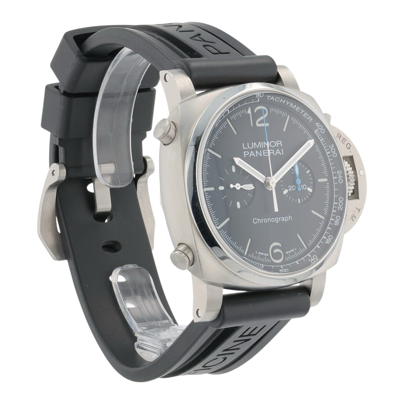 Panerai Luminor Chrono Stainless Steel Black Dial 44mm Automatic Men’s PAM01109