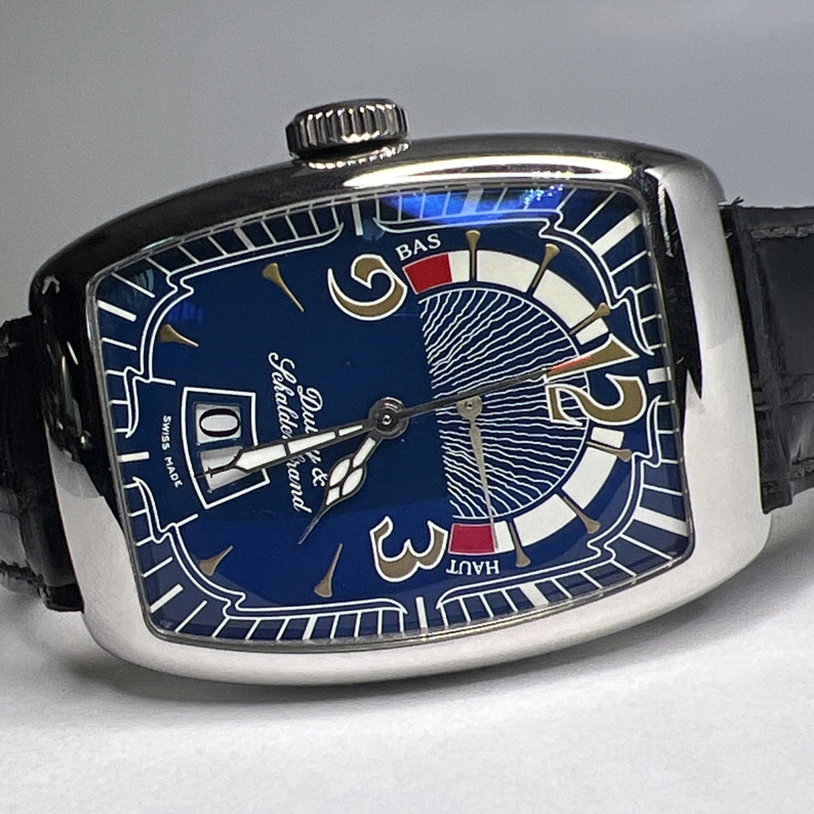 DUBEY＆SCHALDENBRAND Vintage Caprice Limited Edition Automatic Lefty Date Watch