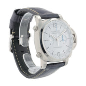 Panerai Luminor Chrono Stainless Steel White Dial 44mm Automatic Mens PAM01218
