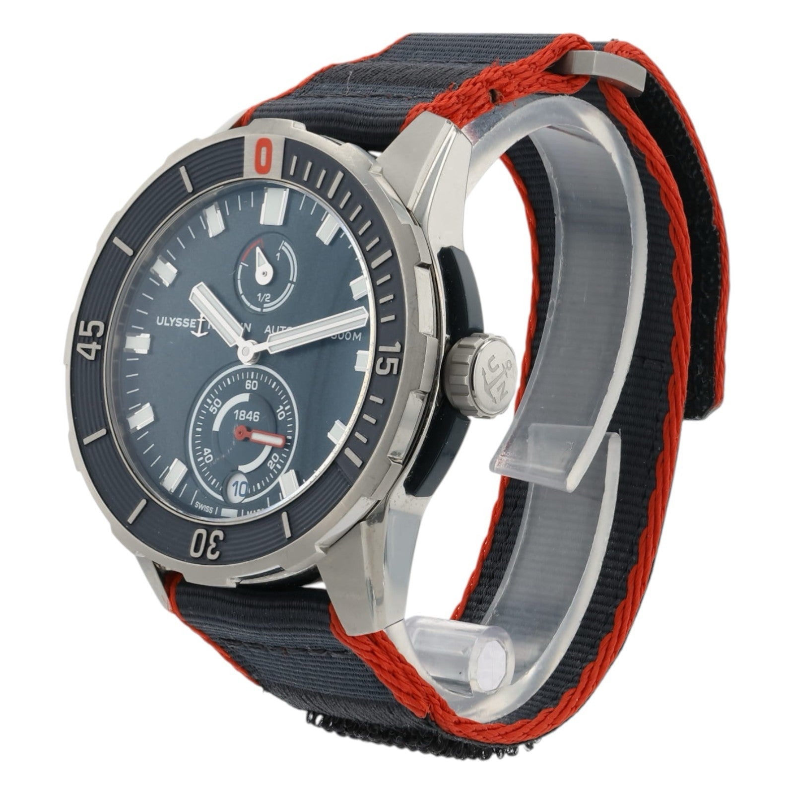 Ulysse Nardin Diver Blue Dial Titanium 44mm Automatic Men’s Watch 1183-170
