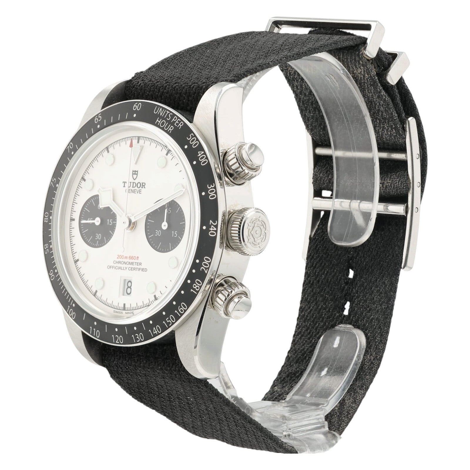 Tudor Black Bay Chrono Panda White Dial Steel 41mm Automatic Mens Watch 79360N