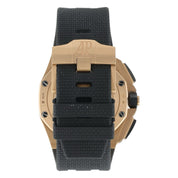 Audemars Piguet Royal Oak 18k Rose Gold Black Dial 44mm Auto Mens Watch 26401RO