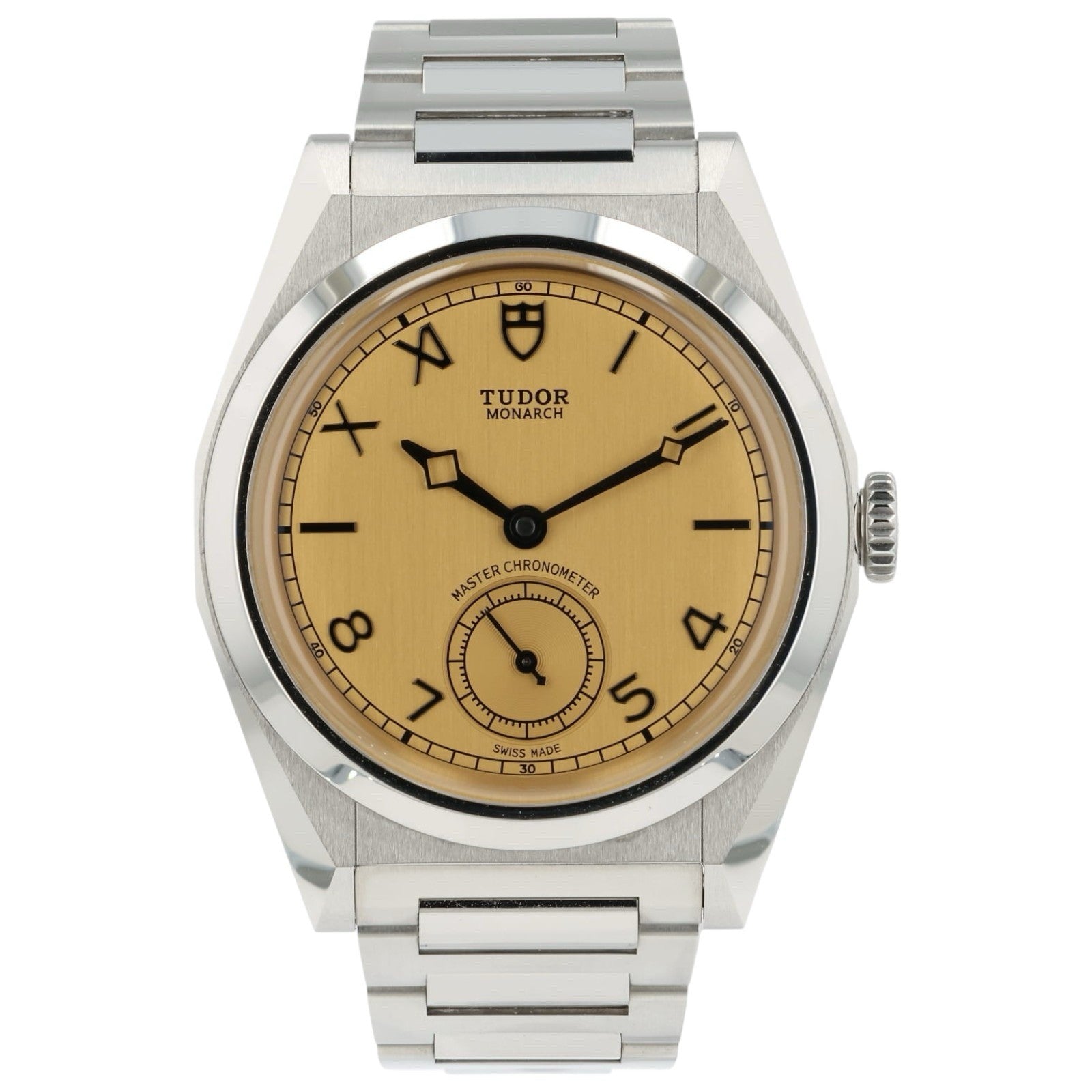 Tudor Monarch Dark Champagne Stainless Steel 39mm Automatic Mens Watch 2639W1A0U