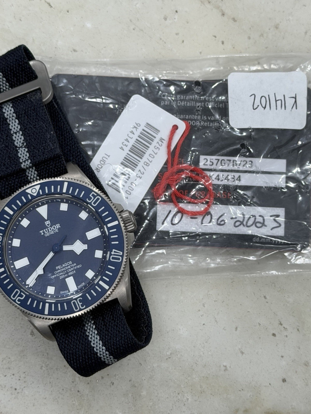 2023 Tudor Pelagos FXD 42mm Automatic Men's Watch 25707B - Box/Papers