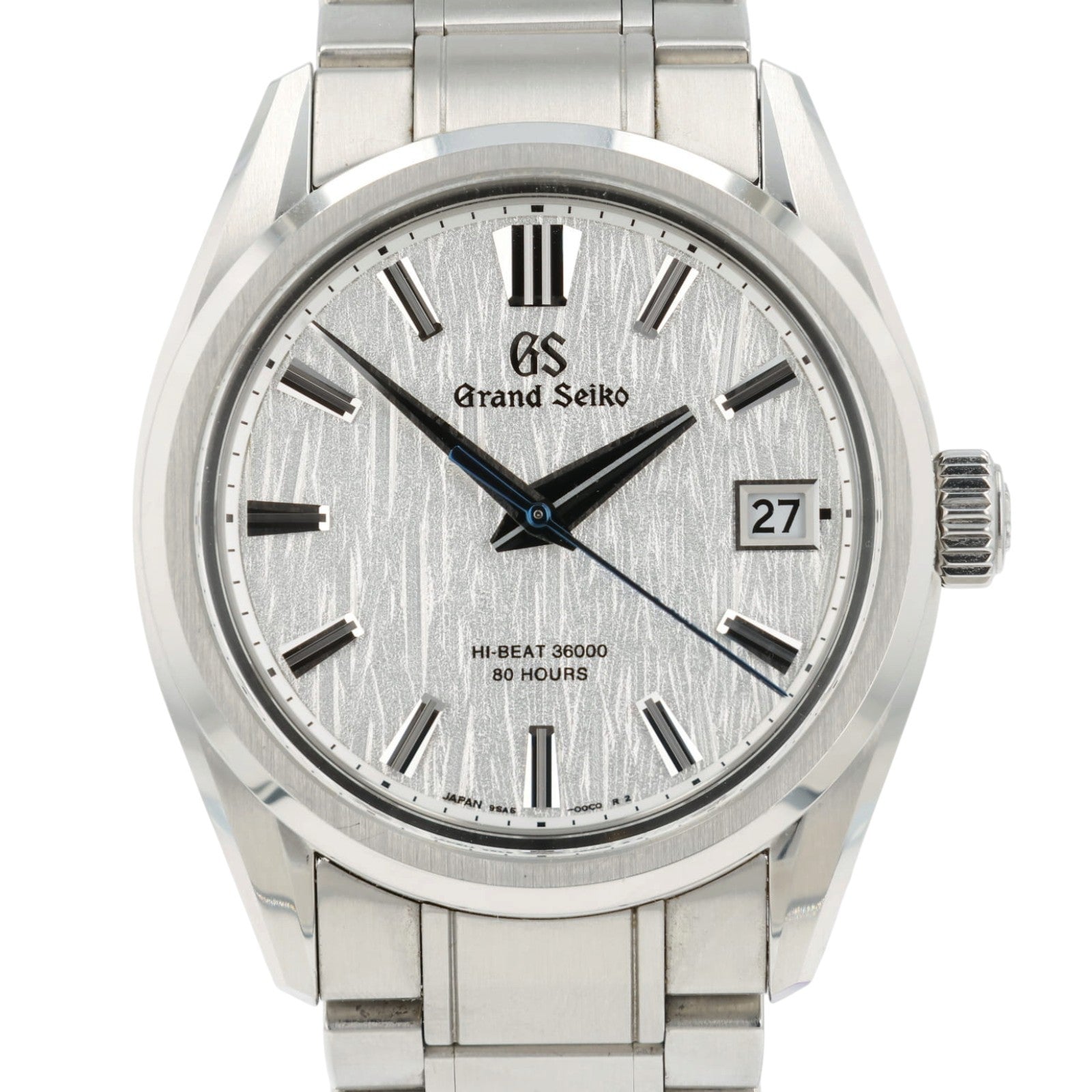 Grand Seiko Hi-Beat Evolution 9 Collection Silver Dial Steel 40mm Mens SLGH005