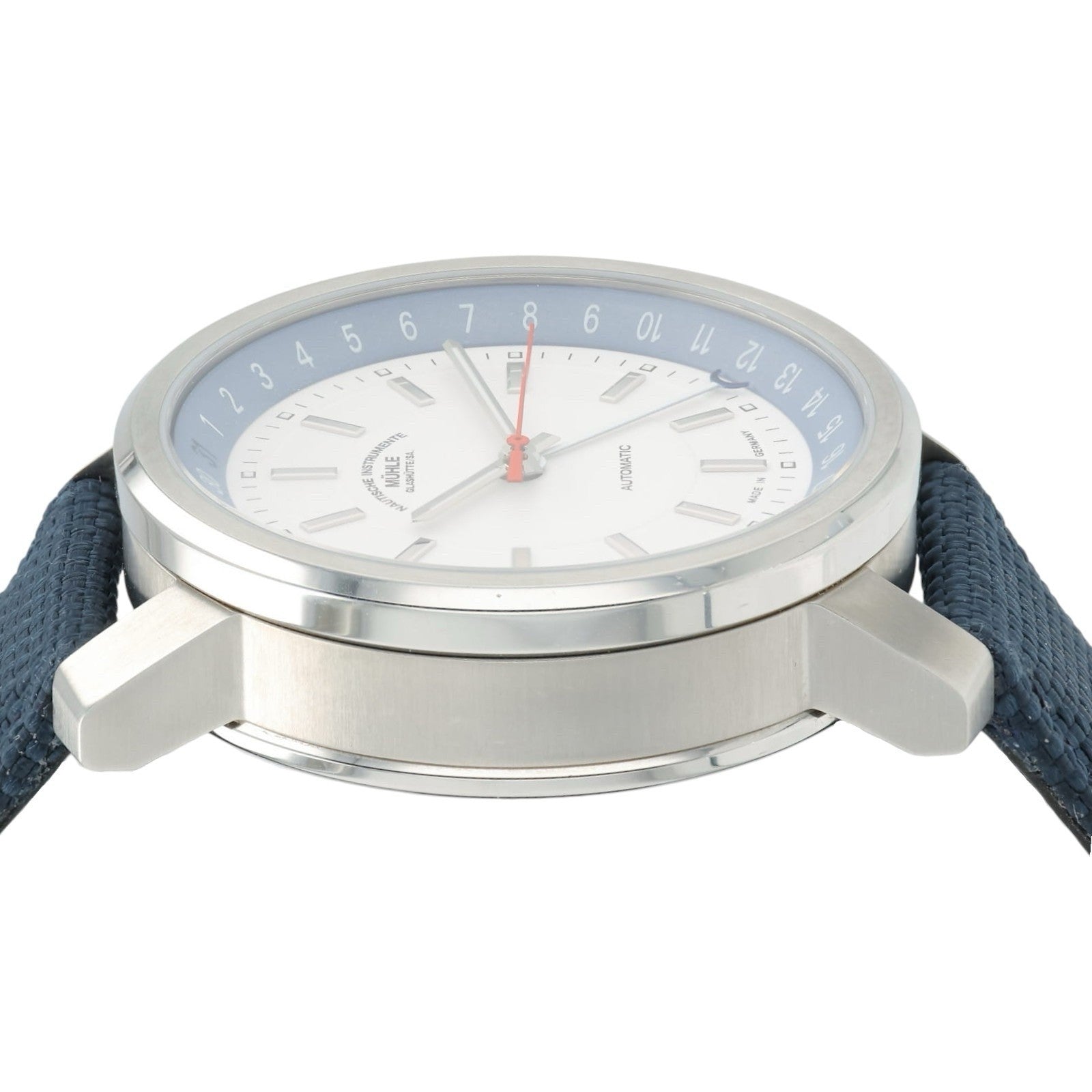 Muhle Glashutte White Dial Stainless Steel 42.4mm Automatic Men’s Watch 29ER
