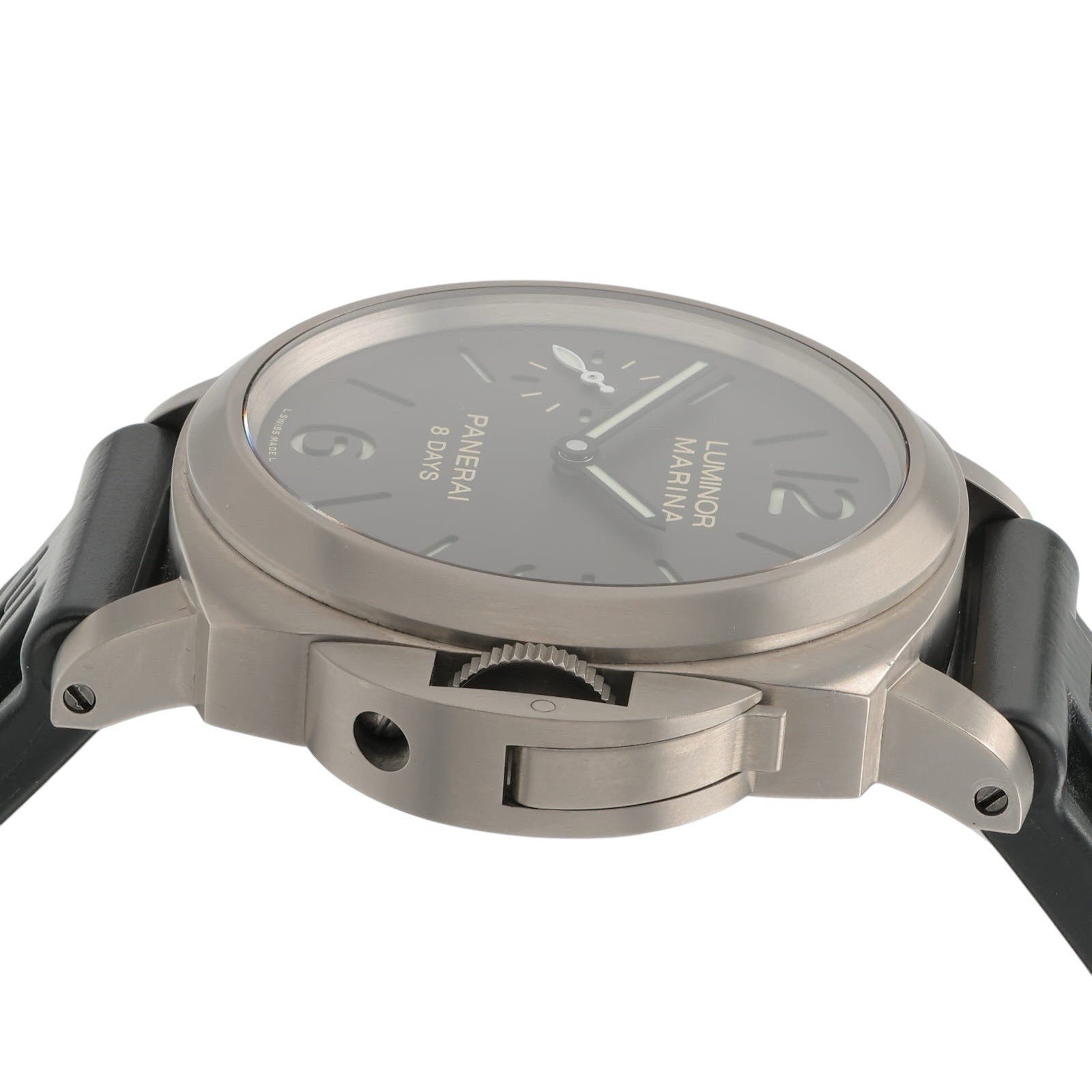 Panerai Luminor Marina Titanium Brown Dial 44mm Manual Wind Movement PAM00564