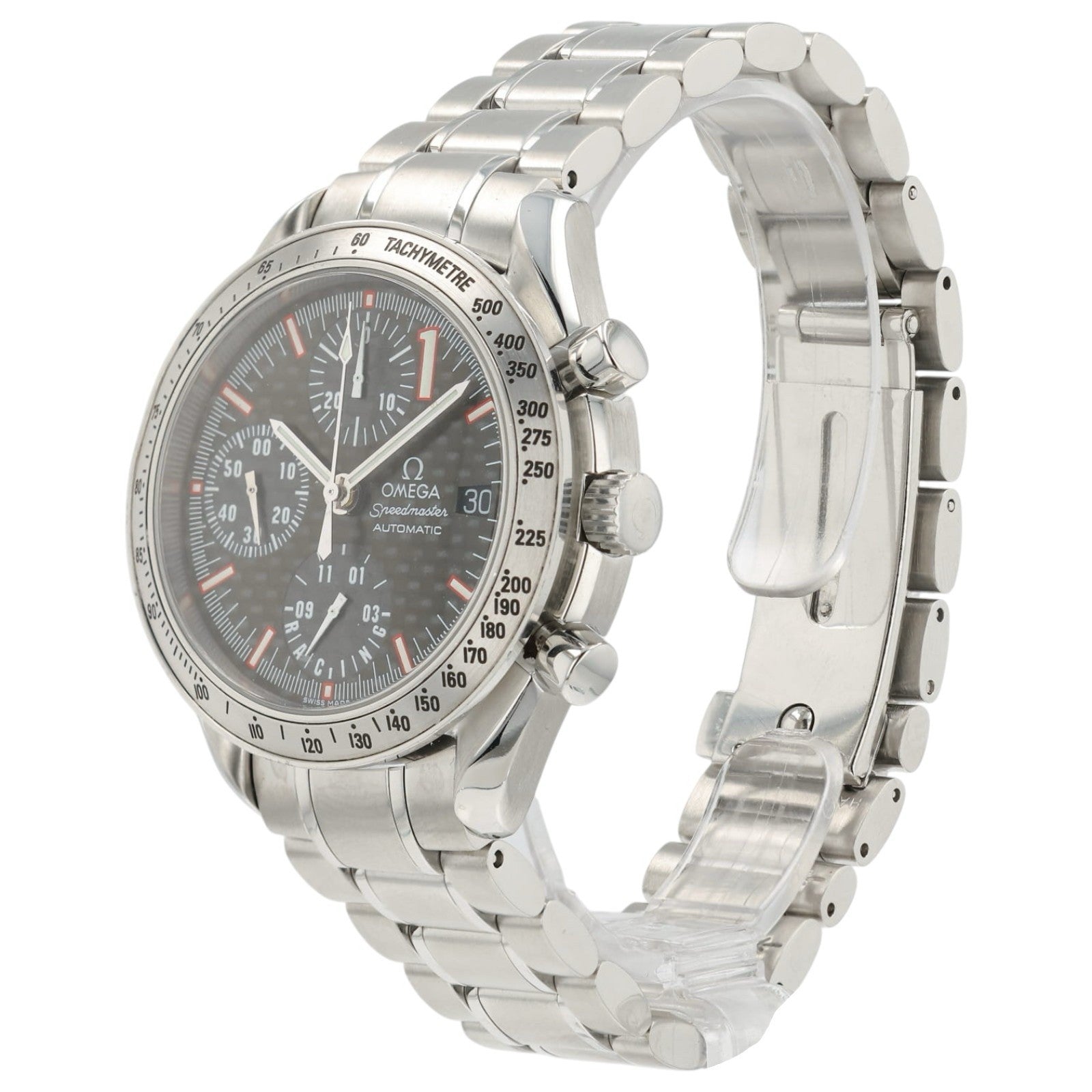 Omega Speedmaster Gray Carbon Dial Stainless Steel 39mm Automatic Men’s 3519.50