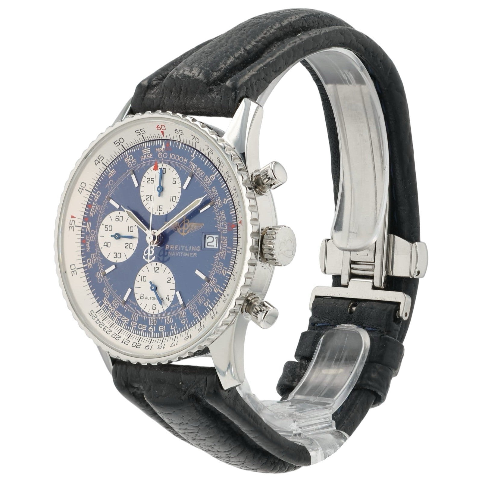 Breitling Navitimer Blue Dial Stainless Steel 41mm Automatic Men’s Watch A13022