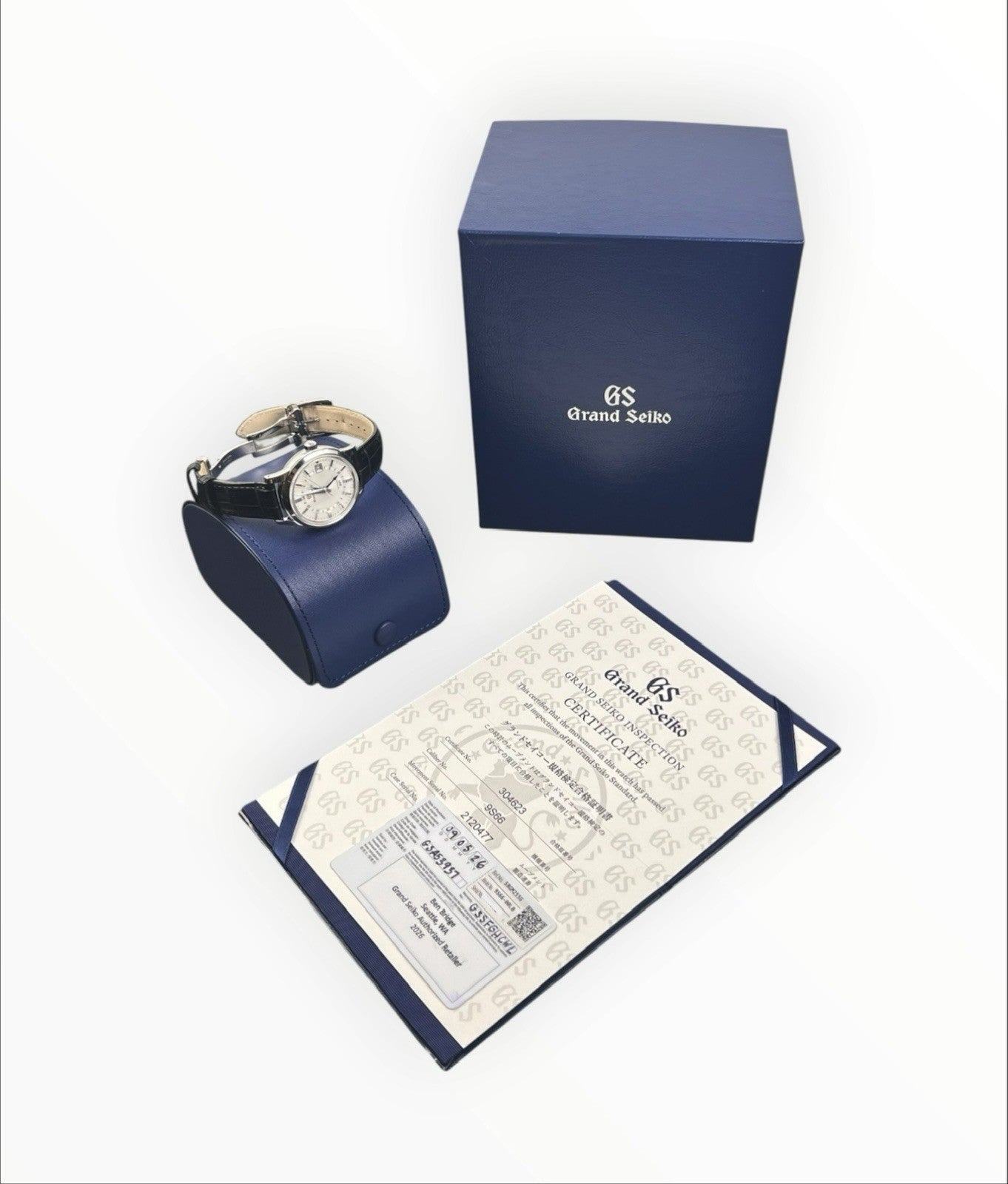 Grand Seiko Elegance Silver Dial Stainless Steel 39.5mm Automatic Men’s SBGM255