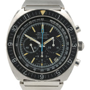 Zenith El Primero Vintage Black Dial Steel 43.5mm Automatic Mens 01-0150-415