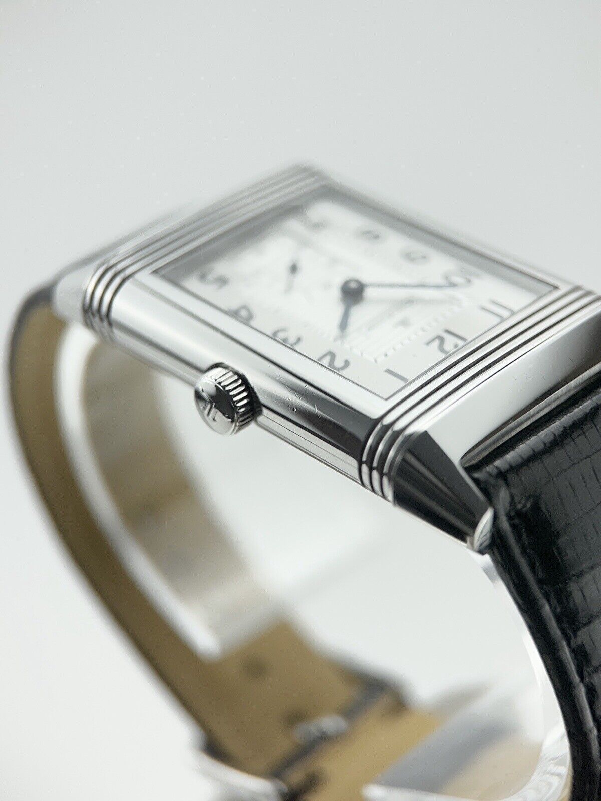 JLC LeCoultre Grande Reverso Stainless Steel Manual Wind Men’s Watch 273.8.04