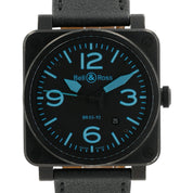 Bell & Ross BR03 Black Dial Stainless Steel 42mm Automatic Mens Watch BR03-92