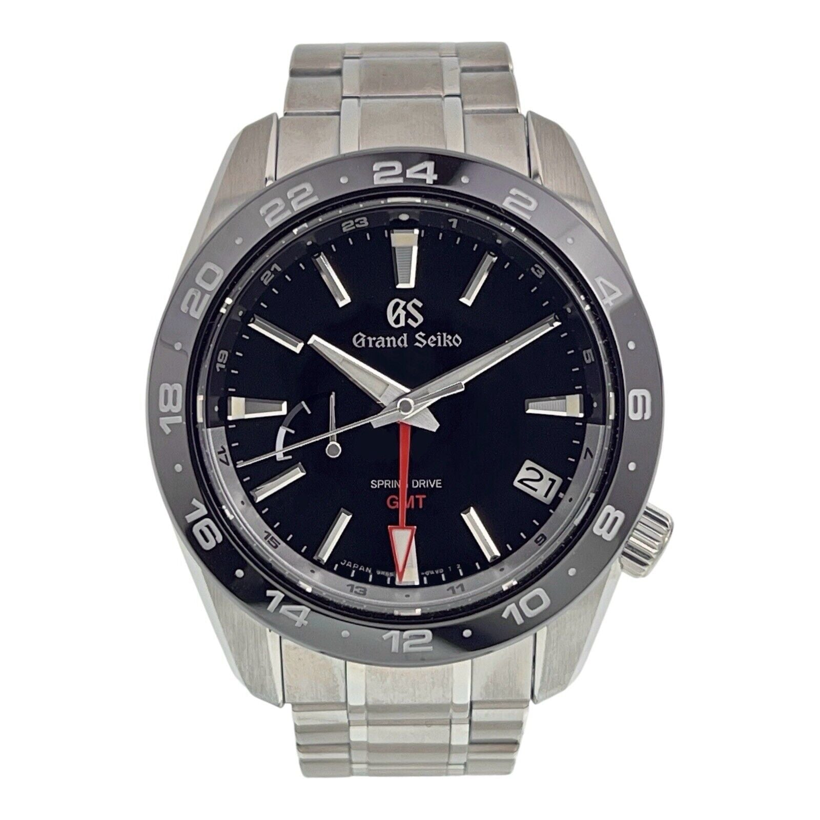 Grand Seiko Sport Collection Steel Black Dial 40mm Automatic Men’s Watch SBGE253