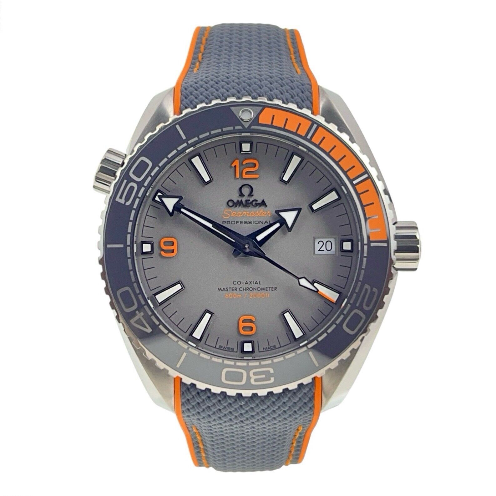 Omega Seamaster Planet Ocean Titanium Gray Dial 44mm Automatic Men’s Watch