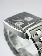 Tag Heuer Monaco Stainless Steel Black Dial 39mm Automatic Men's Watch CBL2113