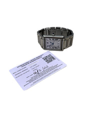 Cartier Tank Stainless Steel Silver Dial 31mm Automatic Men’s Watch WSTA0053