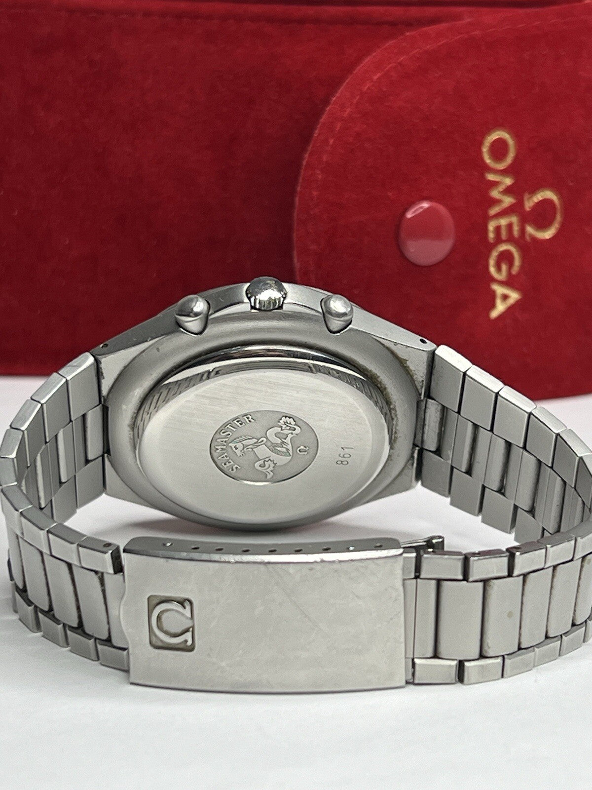 Omega Speedmaster Teutonic Men's Watch Ref 1450040 Cal 861 Steel Chronograph